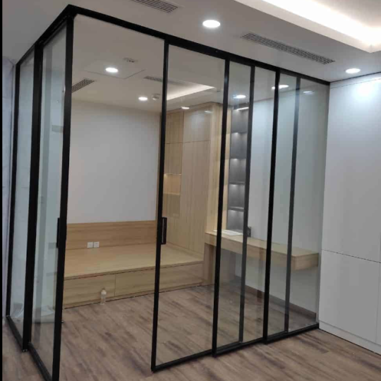 Cửa nhôm hệ slim đẹp